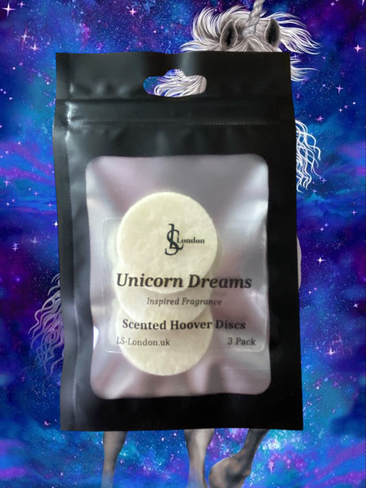 Unicorn Dreams Scented Vacuum Hoover Discs