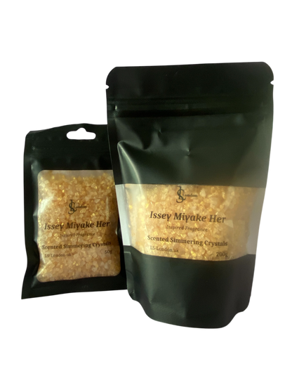 Issey Miyake Her Inspired, Scented Simmering Crystals (Sizzlers)