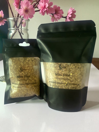 Miss Dior Inspired, Scented Simmering Crystals (Sizzlers)