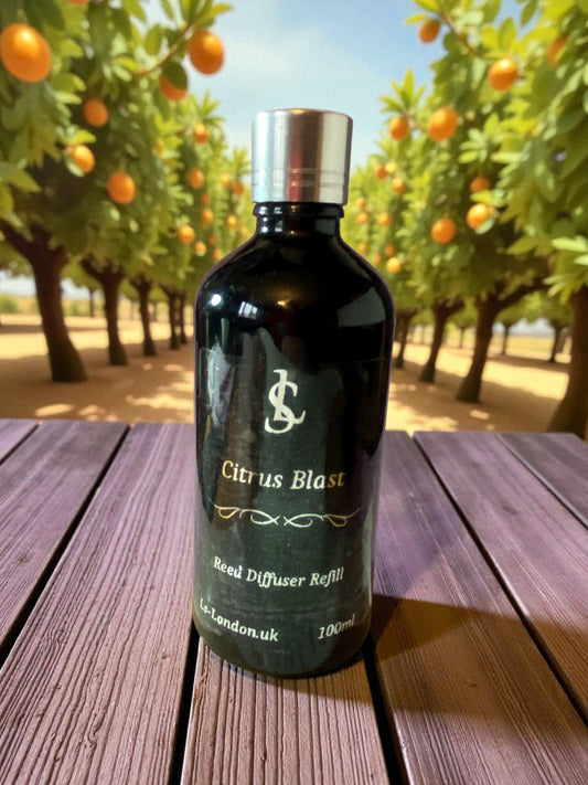 Citrus Blast, Fragrance Reed Diffuser Refill
