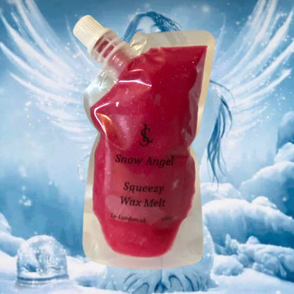 Snow Angel Fragrance 100g, Highly Scented Squeezable Soy Wax Melt