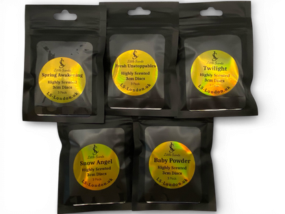 Highly Scented Hoover 3cm Discs/Bin Diffuser refills Bundle x5 Packs Of 3