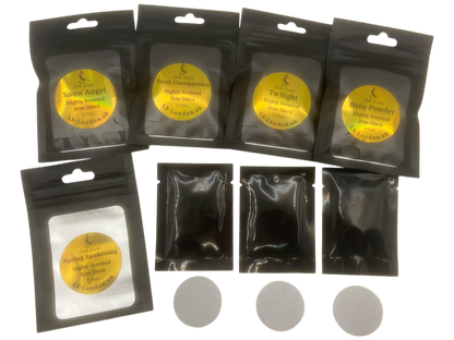 Highly Scented Hoover 3cm Discs/Bin Diffuser refills Bundle x5 Packs Of 3