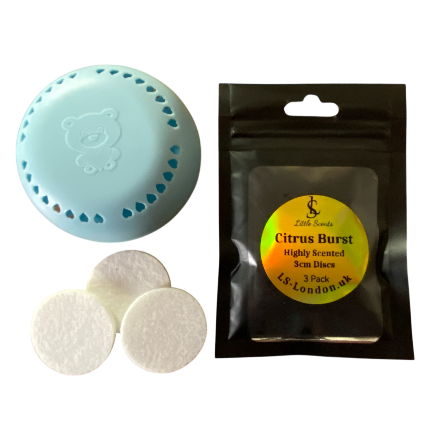 Highly Scented Hoover Discs x3 +Bin Diffuser Bundle