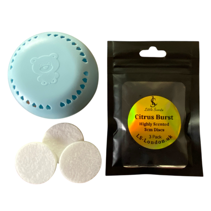Highly Scented Hoover Discs x3 +Bin Diffuser Bundle