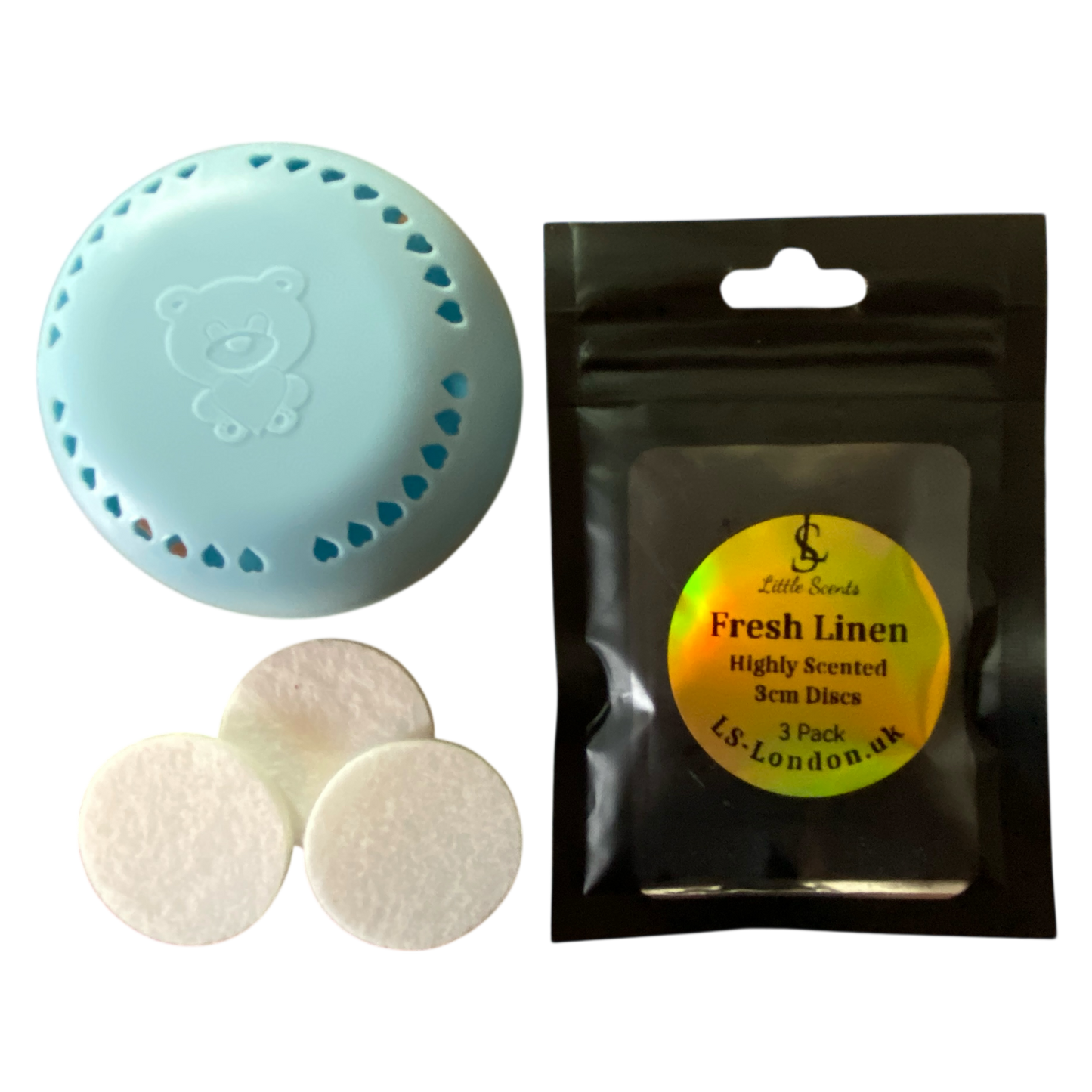 Highly Scented Hoover Discs x3 +Bin Diffuser Bundle