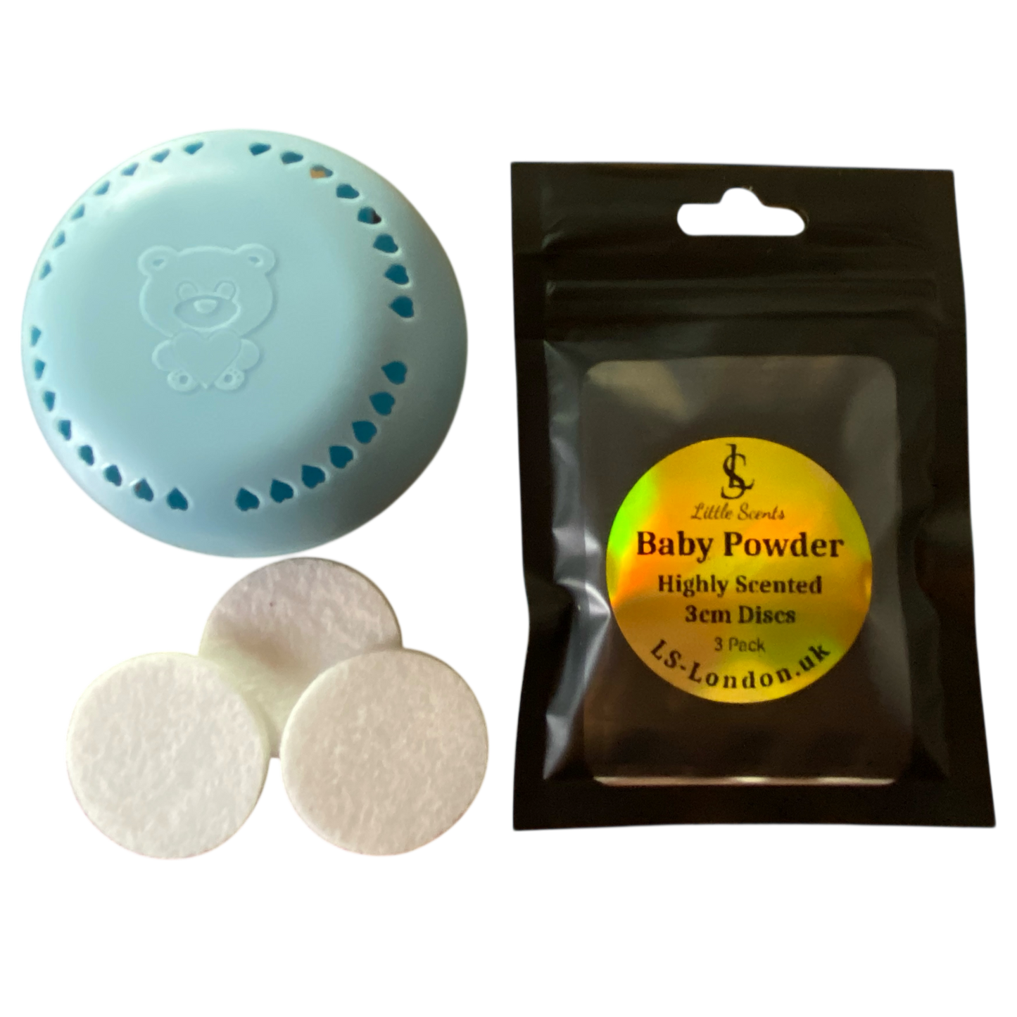Highly Scented Hoover Discs x3 +Bin Diffuser Bundle