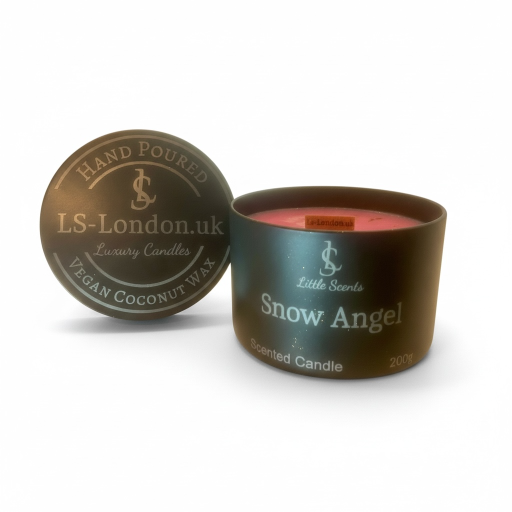 The Ultimate Snow Angel Bundle | 2 Packs x3 highly Scented Hoover Discs + Bin Diffuser/Air Freshener | 200g Sizzlers + 5ml Scent Booster & 2 Freshie bags | 200g Luxury Woodwick Candle Tin