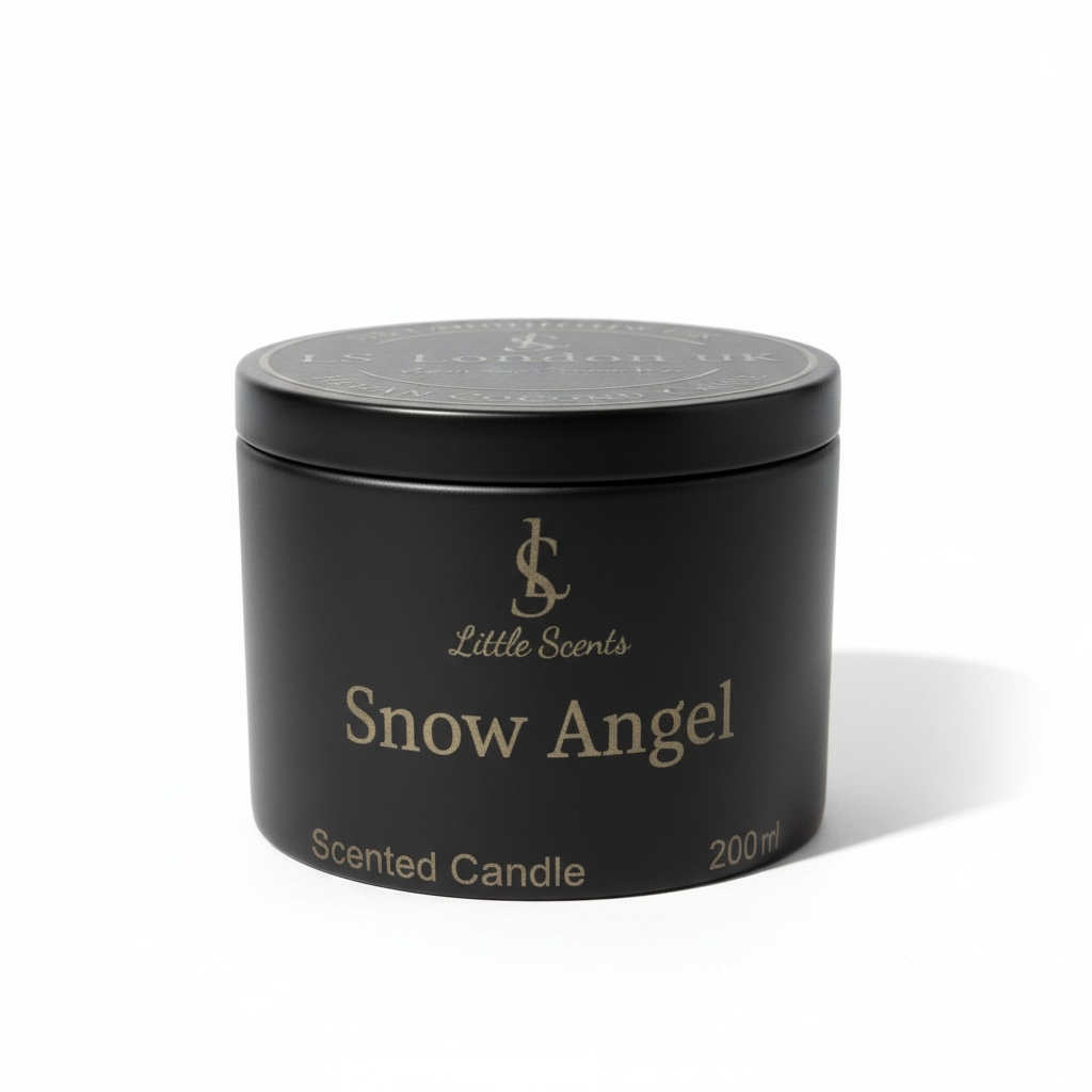 The Ultimate Snow Angel Bundle | 2 Packs x3 highly Scented Hoover Discs + Bin Diffuser/Air Freshener | 200g Sizzlers + 5ml Scent Booster & 2 Freshie bags | 200g Luxury Woodwick Candle Tin