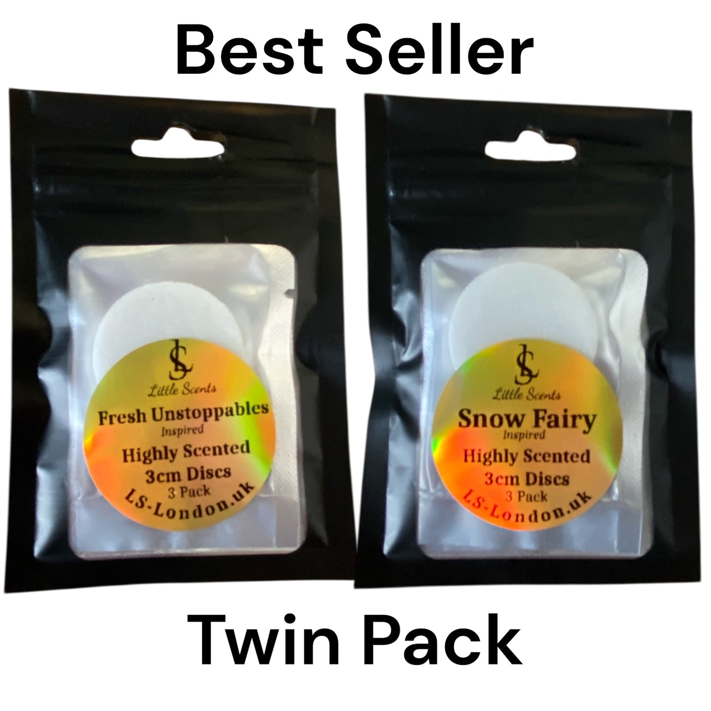 Best Seller Twin Pack Scented Hoover Disc Bundle - Snow Fairy (inspired) And Fresh Unstoppables (inspired)