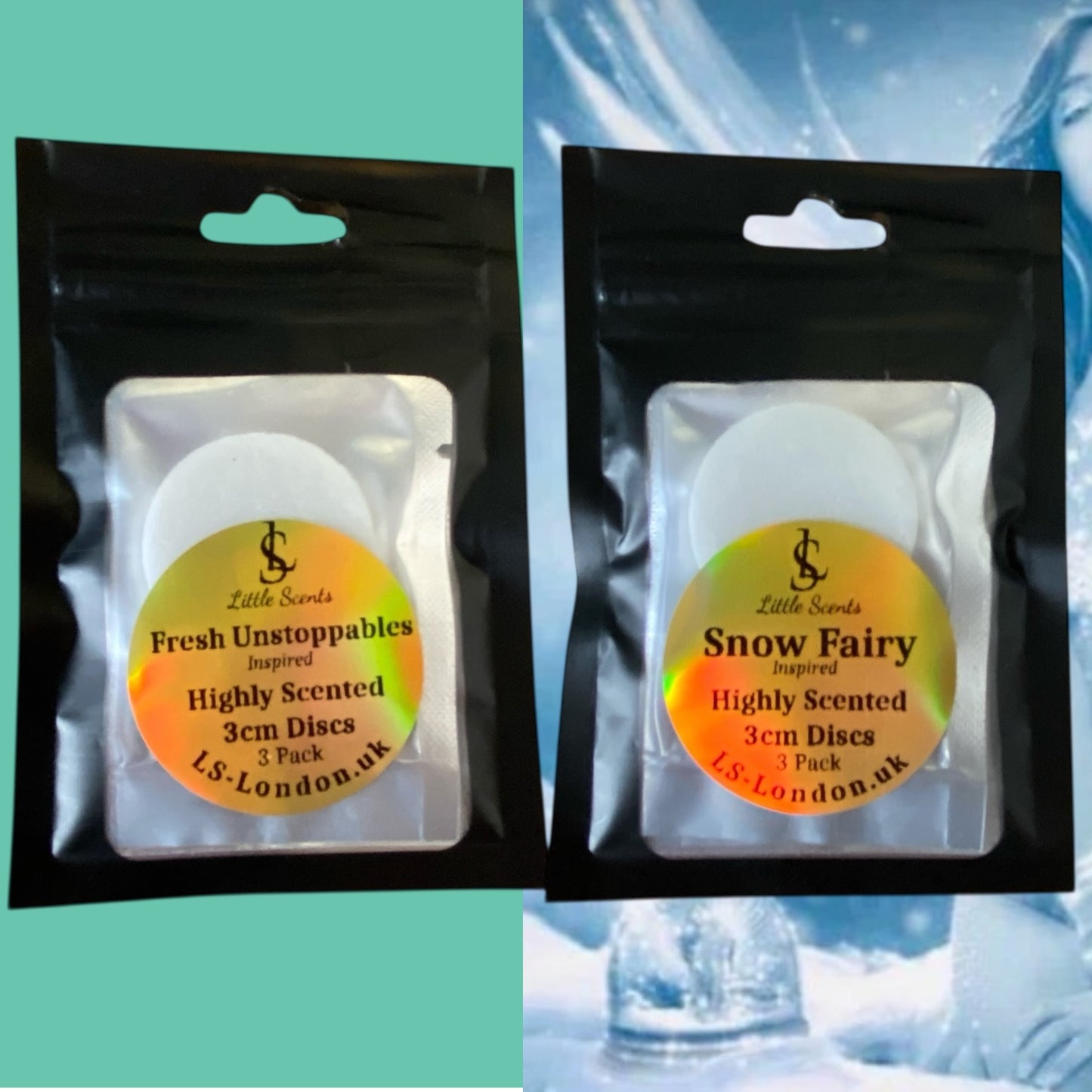 Best Seller Twin Pack Scented Hoover Disc Bundle - Snow Fairy (inspired) And Fresh Unstoppables (inspired)