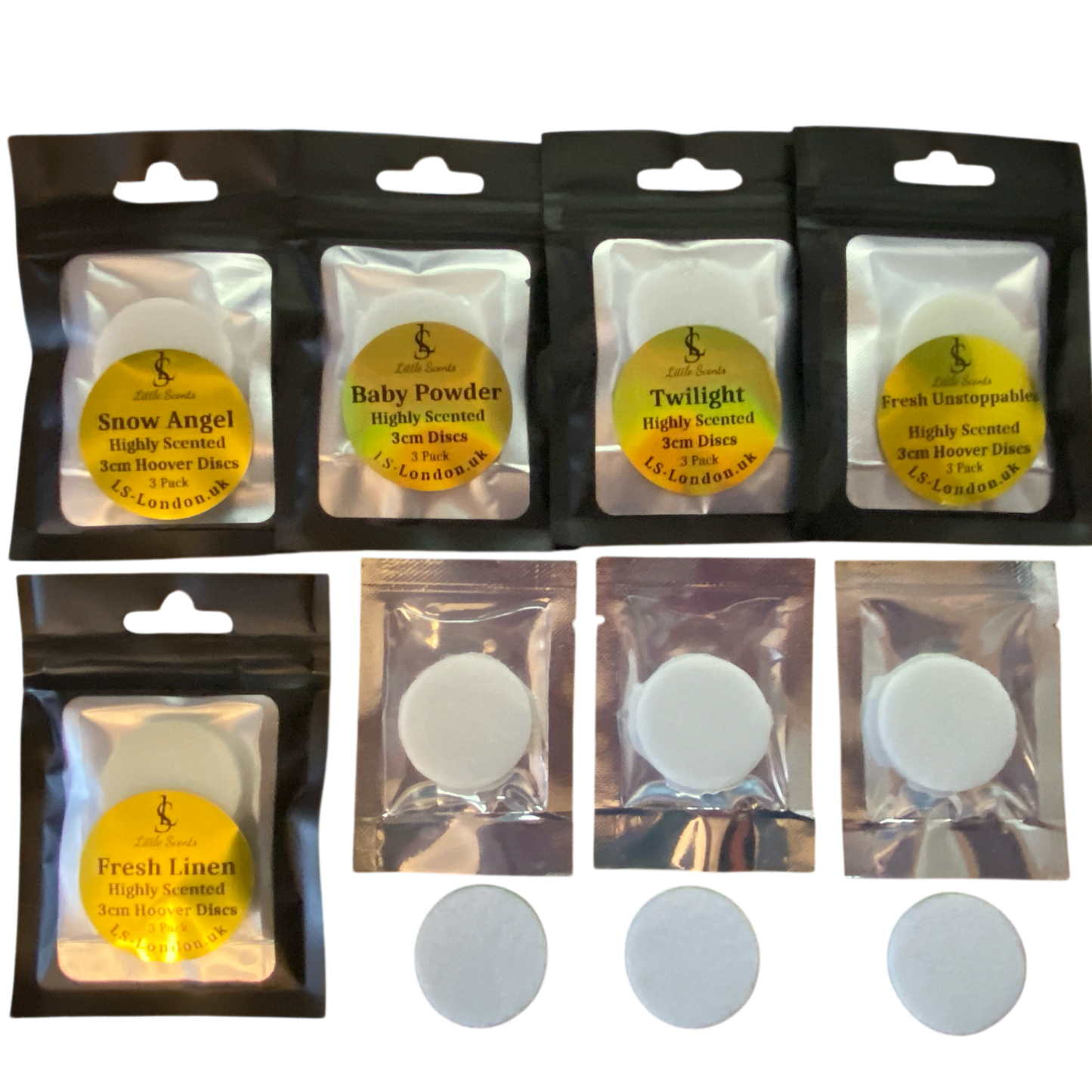 x5 Best Seller Scented Hoover Disc Bundle