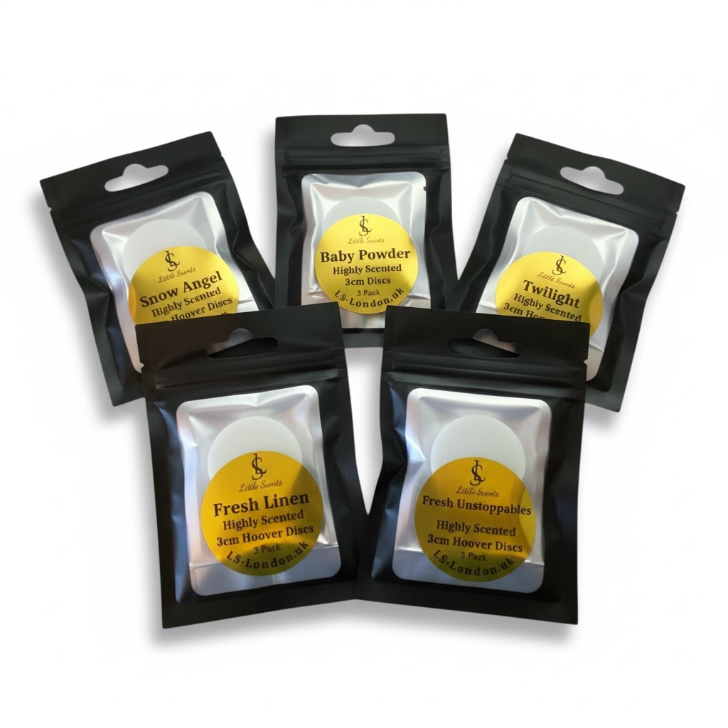 5 packs of best sellers  scented hoover discs