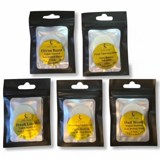 5 Classic Scented Vacuum Hoover Discs Bundle