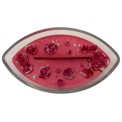 Snow Fairy (Inspired) Blossom Large Ellipse 520g Crackle Wood Wick Candle