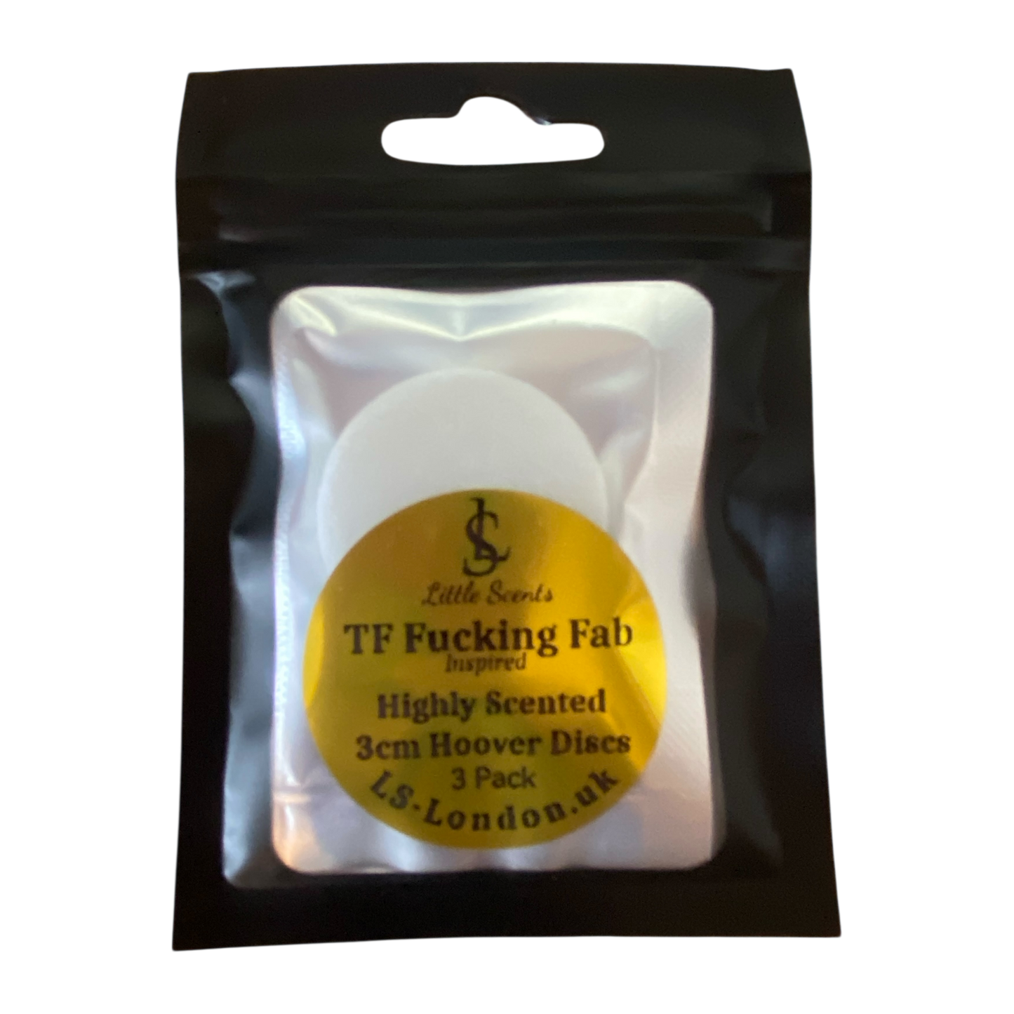 Tom Ford F*cking Fabulous (Inspired) Scented Vacuum Hoover Discs x3 Individually Sealed