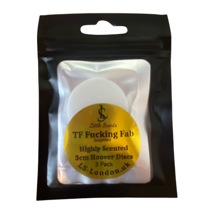 Tom Ford F*cking Fabulous (Inspired) Scented Vacuum Hoover Discs x3 Individually Sealed
