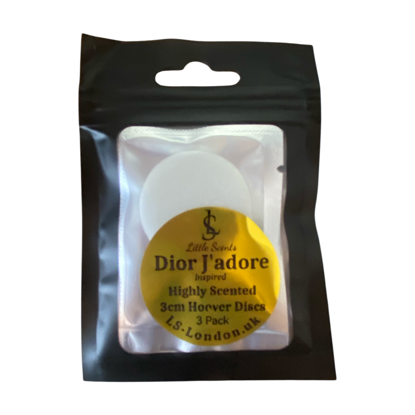 Dior J'adore (Inspired) Scented Vacuum Hoover Discs x3 Individually Sealed