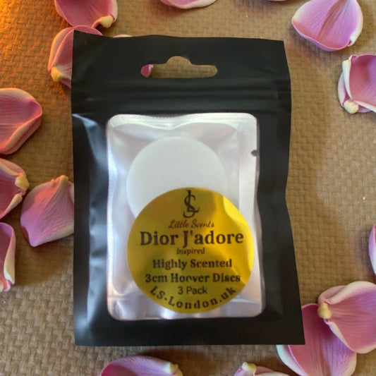 Dior J'adore (Inspired) Scented Vacuum Hoover Discs x3 Individually Sealed