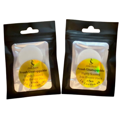 200g Sizzlers + Scent Booster & x2 Packs Of 3 Individually Sealed Scented Vacuum Hoover Discs Bundle