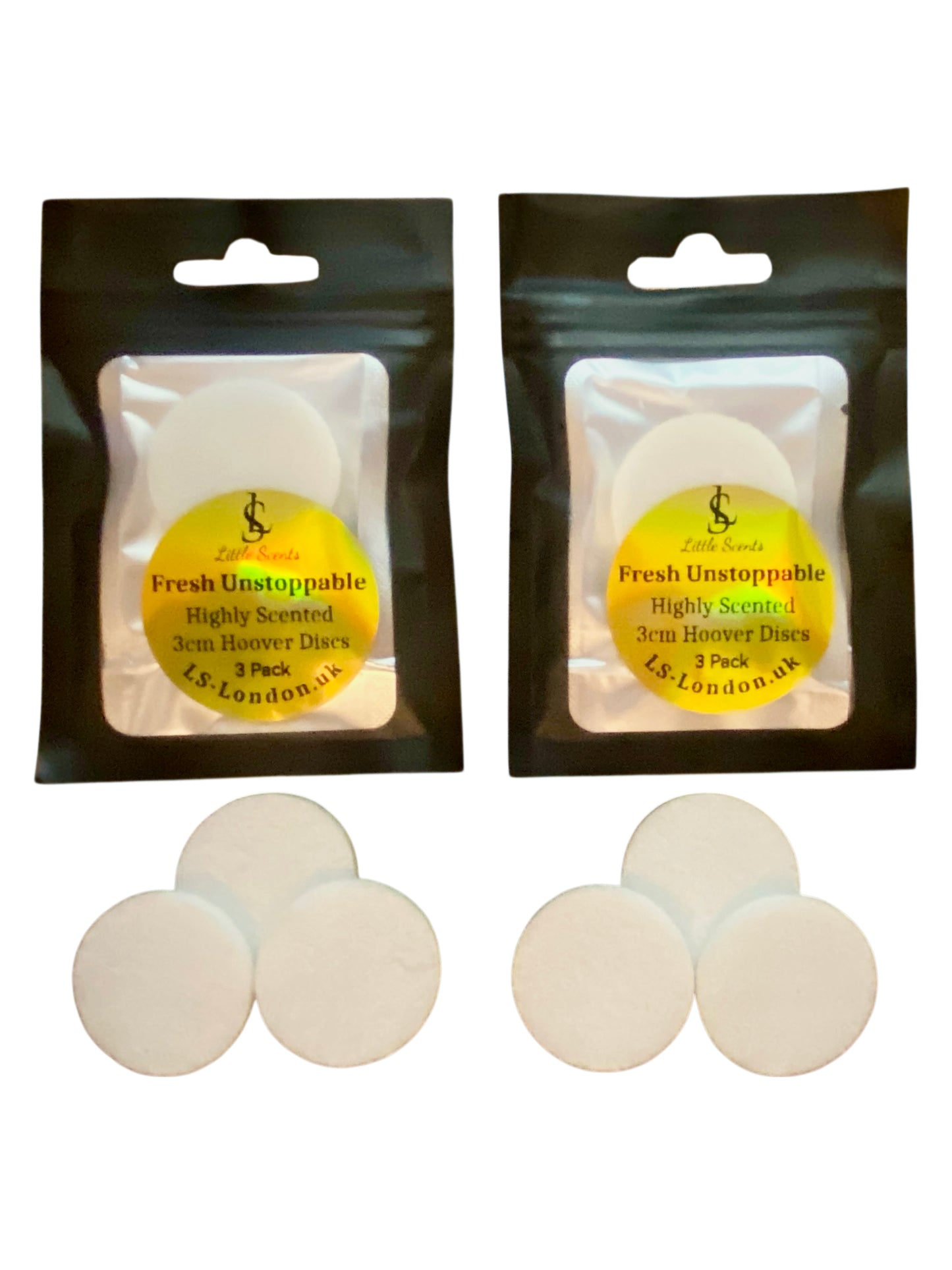 200g Sizzlers + Scent Booster & x2 Packs Of 3 Individually Sealed Scented Vacuum Hoover Discs Bundle