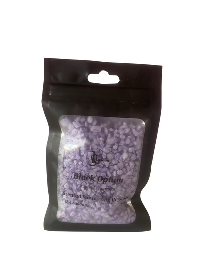 Inspired By black opium Scented Shimmering Crystals (Sizzlers) 
