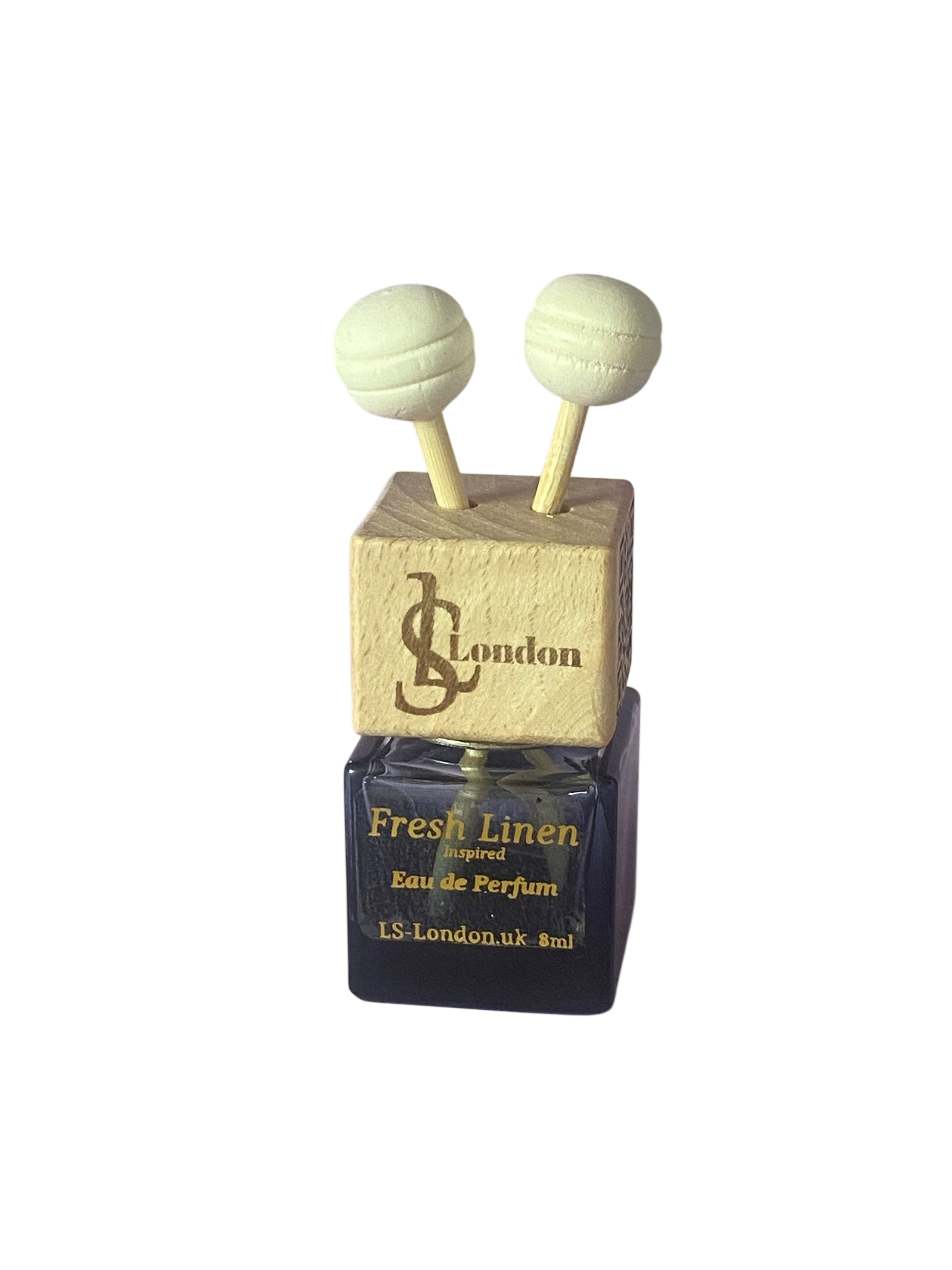 ls london fresh linen car diffuser clip on 