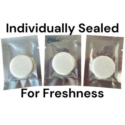 individually sealed sceented hoover discs