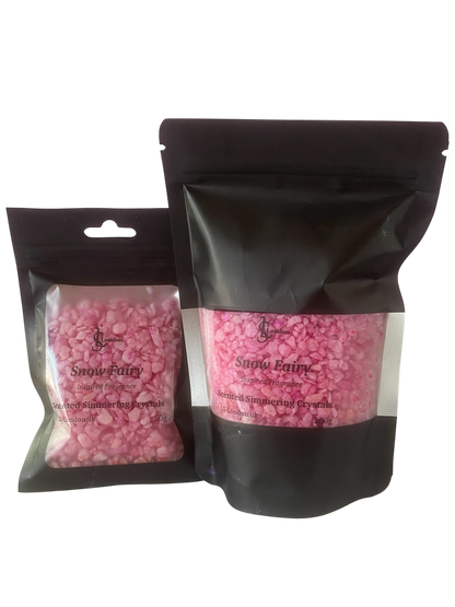Inspired By snow fairy Scented Shimmering Crystals (Sizzlers)