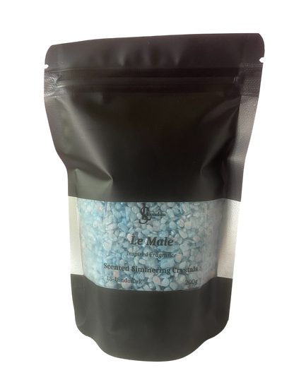 Inspired By le male Scented Shimmering Crystals (Sizzlers) 200g 