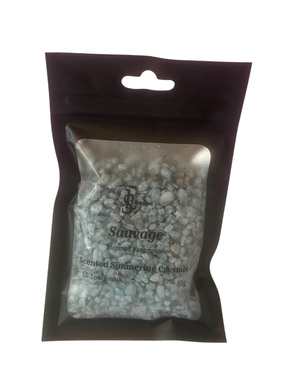 Inspired By sauvage Scented Shimmering Crystals (Sizzlers) 
