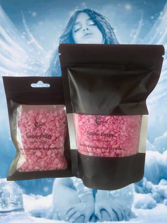 Inspired By snow fairy Scented Shimmering Crystals (Sizzlers)